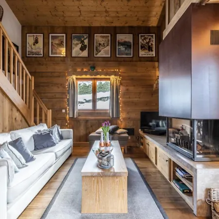 Le Cerf Du Bois - Luxury Duplex In Megeve
