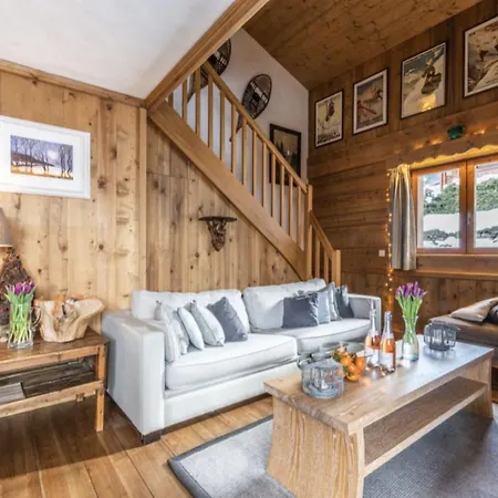 Apartment Le Cerf Du Bois - Luxury Duplex In Megeve